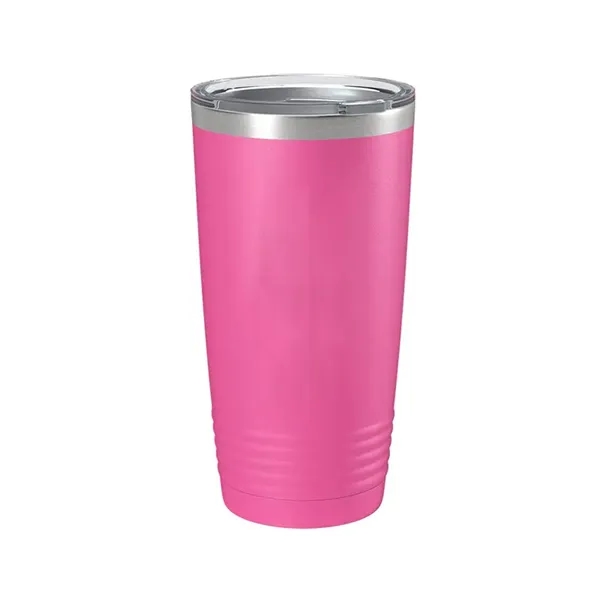 20 Oz. Stainless Steel Threaded Tumbler - 20 Oz. Stainless Steel Threaded Tumbler - Image 10 of 12