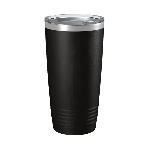 20 Oz. Stainless Steel Threaded Tumbler - 20 Oz. Stainless Steel Threaded Tumbler - Image 12 of 12