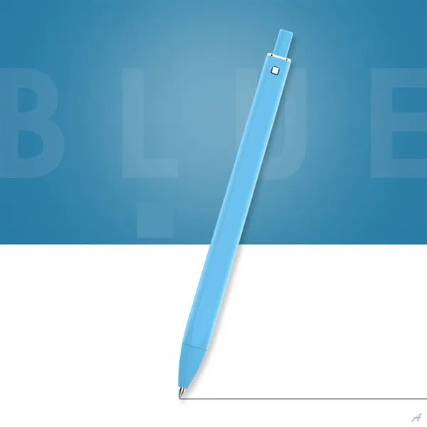 Solid Color Retractable Straight Ballpoint Pen - Solid Color Retractable Straight Ballpoint Pen - Image 4 of 18