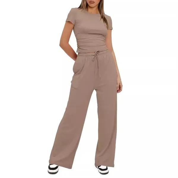 Women's 2 Piece Outfits Lounge Sets - Women's 2 Piece Outfits Lounge Sets - Image 8 of 10