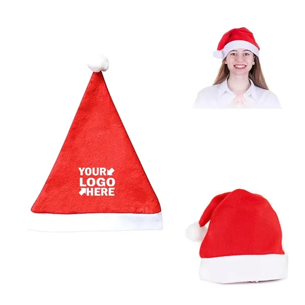 Comfortable Classic Santa Hats For Adults - Comfortable Classic Santa Hats For Adults - Image 0 of 2