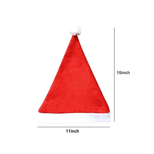 Comfortable Classic Santa Hats For Adults - Comfortable Classic Santa Hats For Adults - Image 1 of 2