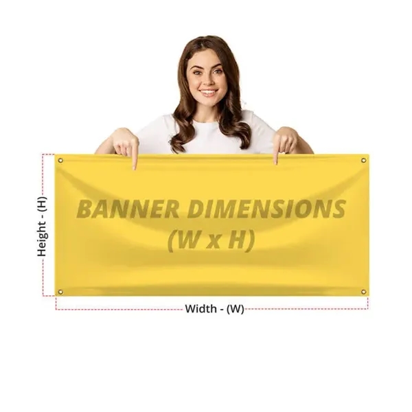 Polyester Fabric Banners - (1Ft x 1Ft) - Polyester Fabric Banners - (1Ft x 1Ft) - Image 3 of 3