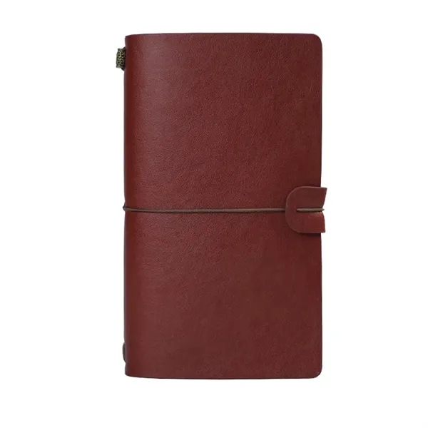 Vintage PU Leather Writing Notebook - Vintage PU Leather Writing Notebook - Image 2 of 4