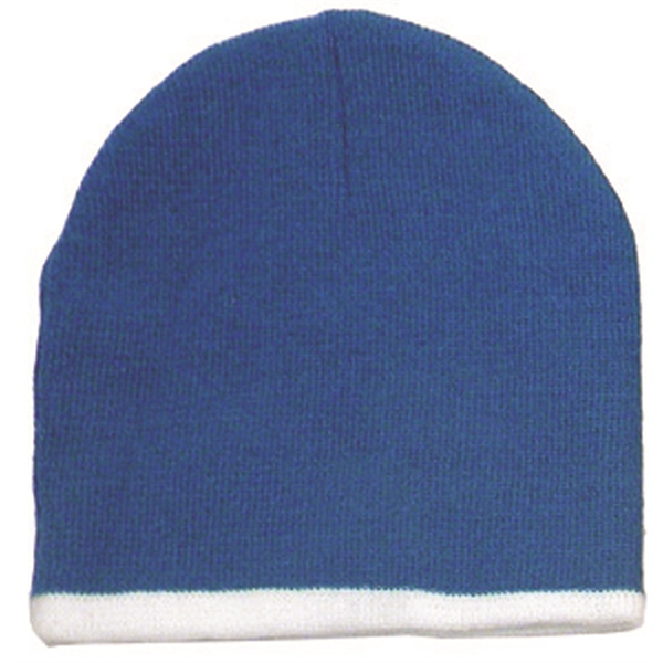 Two Color Beanie - Two Color Beanie - Image 1 of 11