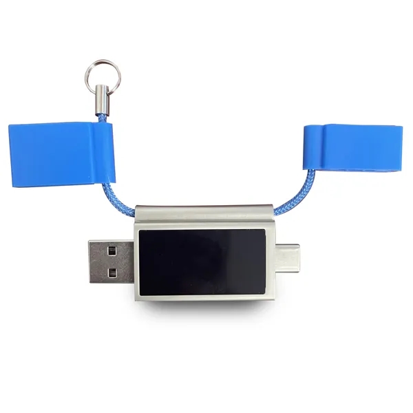 Type A/Type C USB Drive w/Small Leash - Type A/Type C USB Drive w/Small Leash - Image 6 of 6