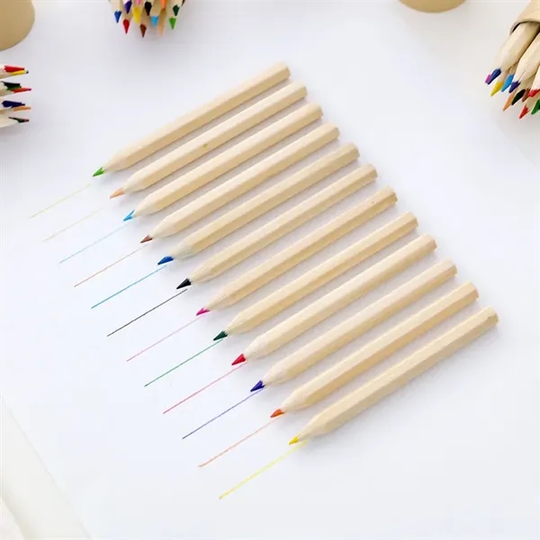 12 Colored Pencils Set - 12 Colored Pencils Set - Image 2 of 3