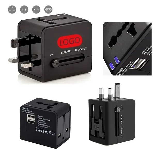 Multi-Function Universal Adapter Plug - Multi-Function Universal Adapter Plug - Image 0 of 3
