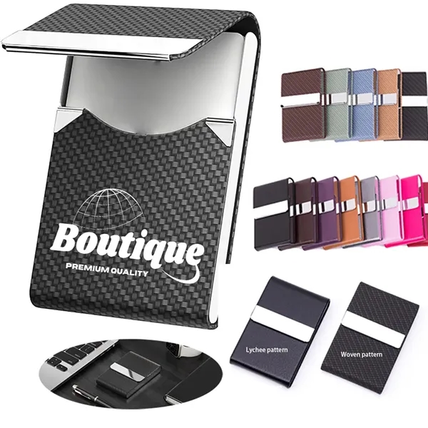 Business Name Card Holder Metal Box  with Magnetic Clasp - Business Name Card Holder Metal Box  with Magnetic Clasp - Image 0 of 5