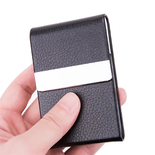 Business Name Card Holder Metal Box  with Magnetic Clasp - Business Name Card Holder Metal Box  with Magnetic Clasp - Image 1 of 5