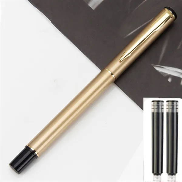 Metal Fountain Pen Set Business Writing Office Giveaway Gift - Metal Fountain Pen Set Business Writing Office Giveaway Gift - Image 12 of 22