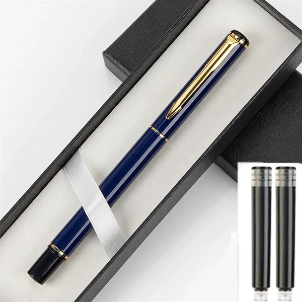 Metal Fountain Pen Set Business Writing Office Giveaway Gift - Metal Fountain Pen Set Business Writing Office Giveaway Gift - Image 13 of 22