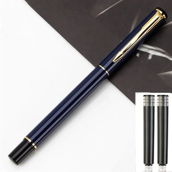 Metal Fountain Pen Set Business Writing Office Giveaway Gift - Metal Fountain Pen Set Business Writing Office Giveaway Gift - Image 14 of 22