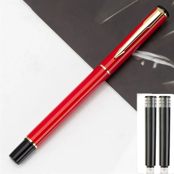 Metal Fountain Pen Set Business Writing Office Giveaway Gift - Metal Fountain Pen Set Business Writing Office Giveaway Gift - Image 18 of 22