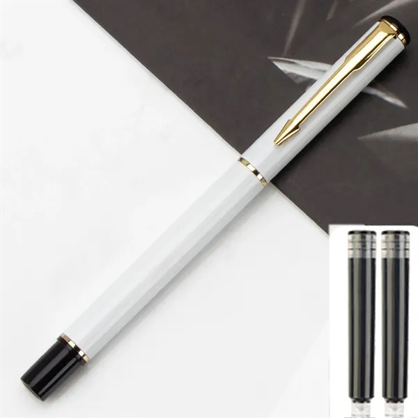 Metal Fountain Pen Set Business Writing Office Giveaway Gift - Metal Fountain Pen Set Business Writing Office Giveaway Gift - Image 22 of 22