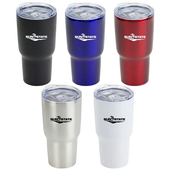30 oz Vacuum Insulated Stainless Steel Travel Tumbler - 30 oz Vacuum Insulated Stainless Steel Travel Tumbler - Image 0 of 5
