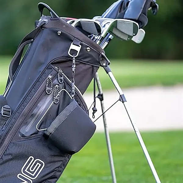 Portable Golf Club Cleaning Bag with Detachable Clip - Portable Golf Club Cleaning Bag with Detachable Clip - Image 3 of 6
