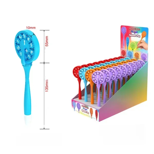 Math Fact Fidget Spinners Pen - Math Fact Fidget Spinners Pen - Image 1 of 2