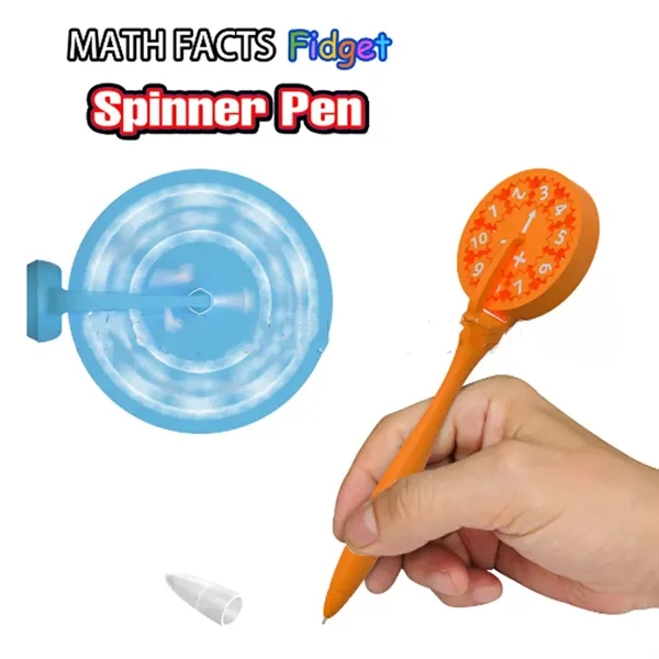 Math Fact Fidget Spinners Pen - Math Fact Fidget Spinners Pen - Image 2 of 2