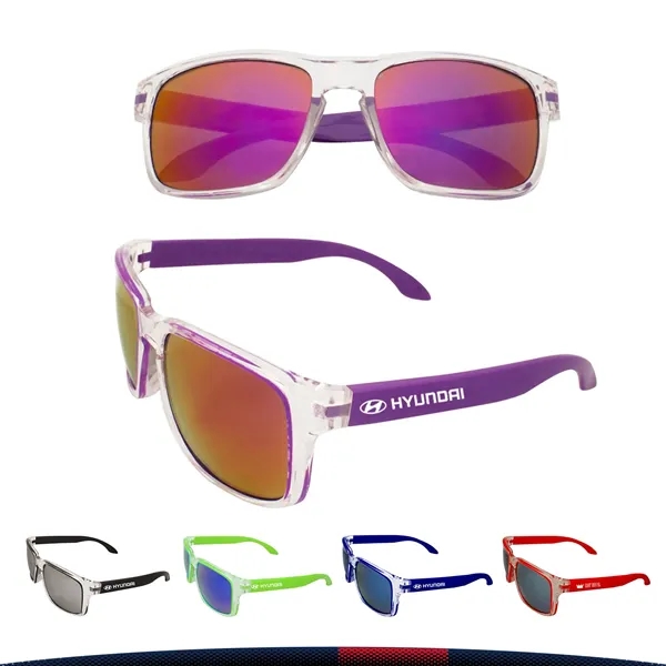 Encord Mirrored Sunglasses - Encord Mirrored Sunglasses - Image 0 of 7