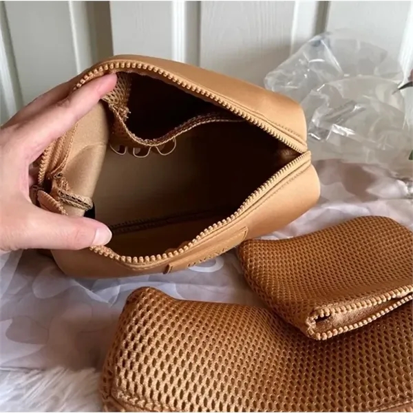 7.5"Waterproof Makeup Pouch Organizer Neoprene Toiletry Bag - 7.5"Waterproof Makeup Pouch Organizer Neoprene Toiletry Bag - Image 1 of 1