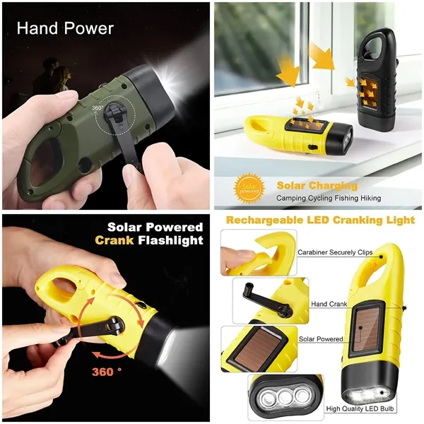 Mini Solar Hand Flashlight - Mini Solar Hand Flashlight - Image 4 of 5