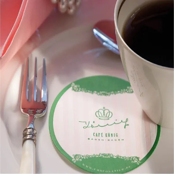 PE Foil Tissue Coasters 3.5" - PE Foil Tissue Coasters 3.5" - Image 0 of 0