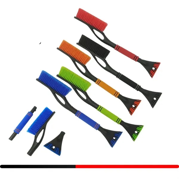 2 In 1 Long Handle Snow Brush - 2 In 1 Long Handle Snow Brush - Image 0 of 3