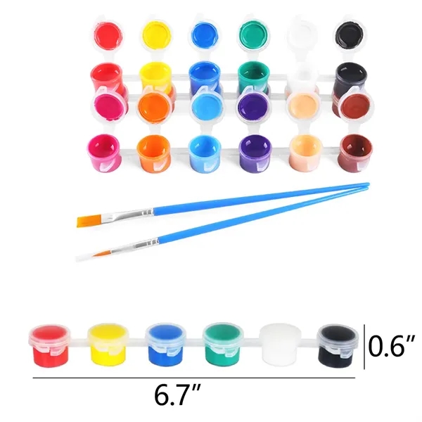 Mini Acrylic Paint Set - Mini Acrylic Paint Set - Image 4 of 4