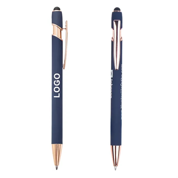 Premium Rose Gold Trim Stylus Pen - Luxury Writing Tool - Premium Rose Gold Trim Stylus Pen - Luxury Writing Tool - Image 4 of 6