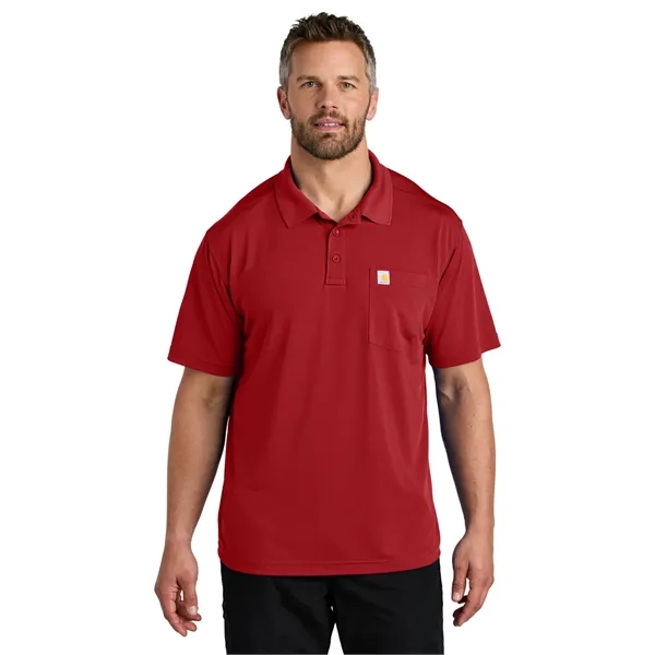 Carhartt Force Snag-Resistant Pocket Polo - Carhartt Force Snag-Resistant Pocket Polo - Image 4 of 29