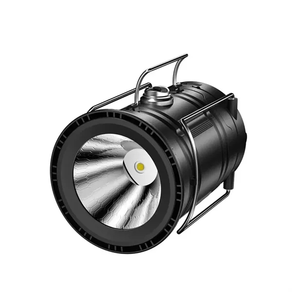 Usb Solar Portable Led Flashlight Rechargeable - Usb Solar Portable Led Flashlight Rechargeable - Image 1 of 4