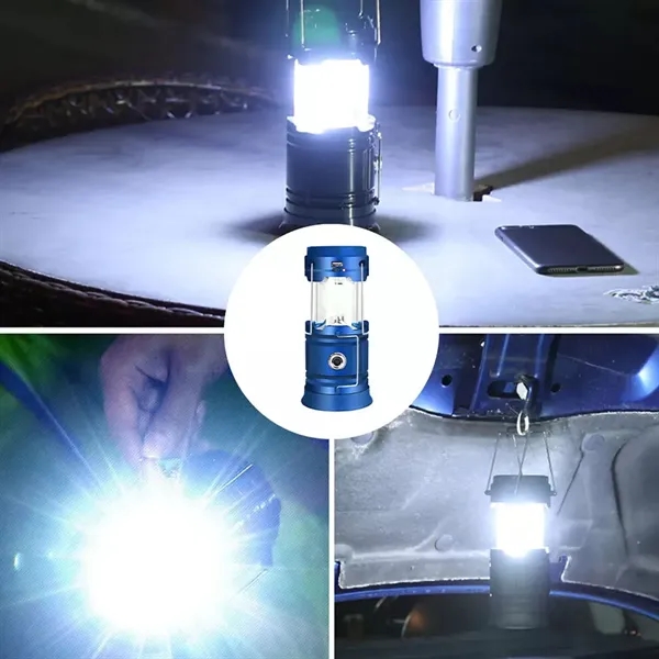 Usb Solar Portable Led Flashlight Rechargeable - Usb Solar Portable Led Flashlight Rechargeable - Image 3 of 4