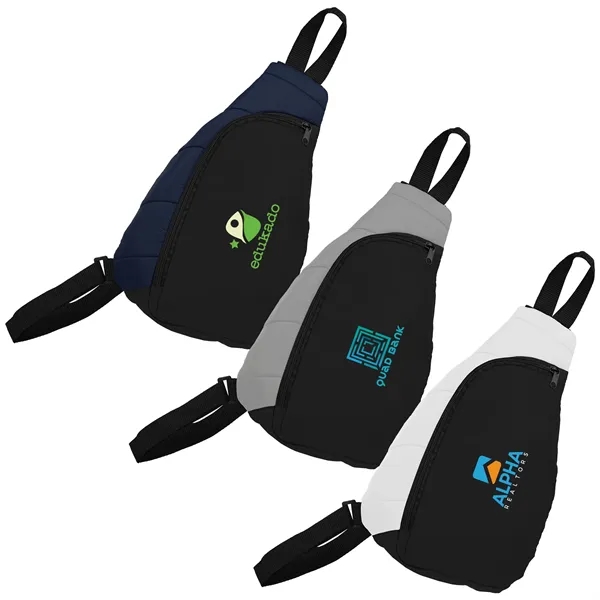SportStyle RPET Nylon Sling Bag - Heat Transfer - SportStyle RPET Nylon Sling Bag - Heat Transfer - Image 0 of 7
