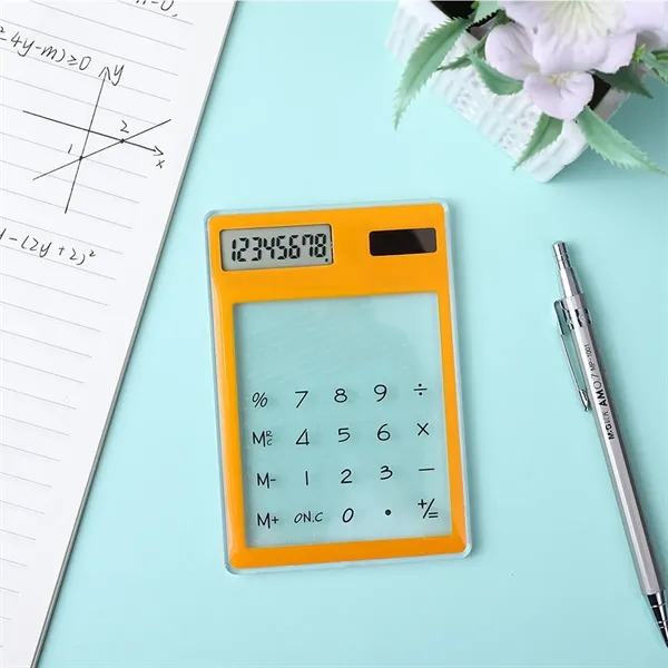 Transparent Solar Powered Calculator - Transparent Solar Powered Calculator - Image 3 of 4