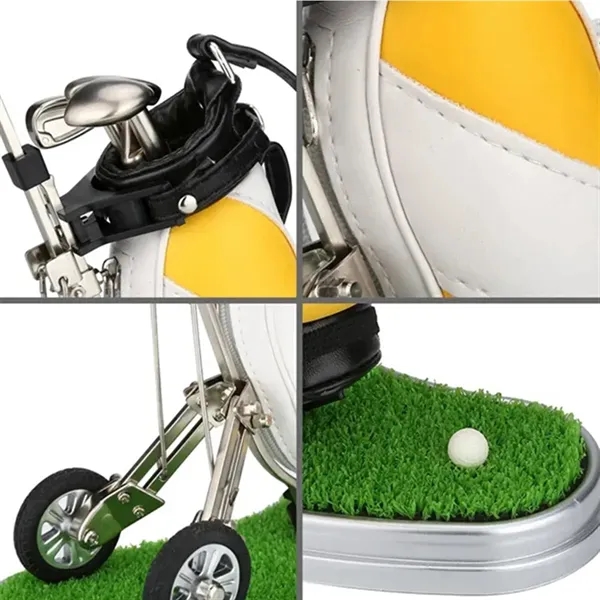 Golf Pen Holder With 3 Pieces Club - Golf Pen Holder With 3 Pieces Club - Image 4 of 4
