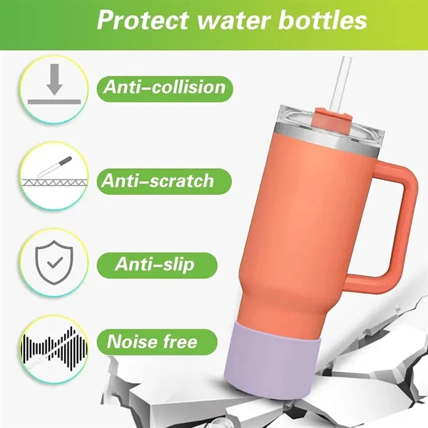 Silicone Heat-Resistant Cup Sleeve - Silicone Heat-Resistant Cup Sleeve - Image 2 of 4