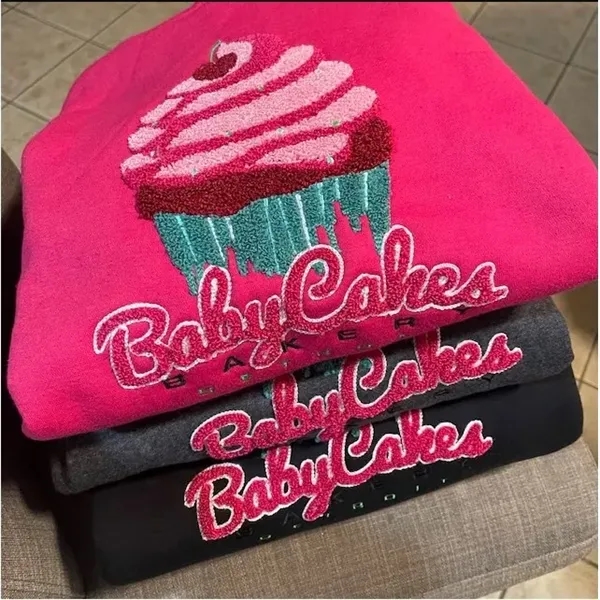 Custom Chenille Hoodies - Cut and Sew - Custom Chenille Hoodies - Cut and Sew - Image 0 of 0