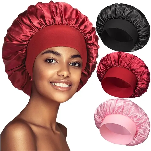 Silk Bonnet Sleep Cap - Silk Bonnet Sleep Cap - Image 0 of 3