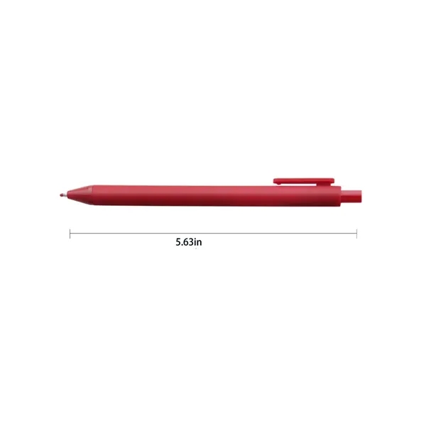 Cono Rubberized Plastic Pen - Cono Rubberized Plastic Pen - Image 1 of 1