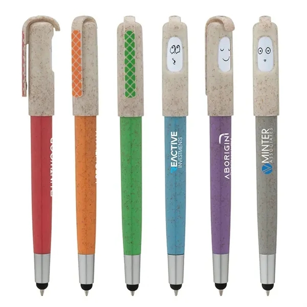 Charlie Plunge-Action Ballpoint / Stylus / Mood Pen - Charlie Plunge-Action Ballpoint / Stylus / Mood Pen - Image 0 of 6