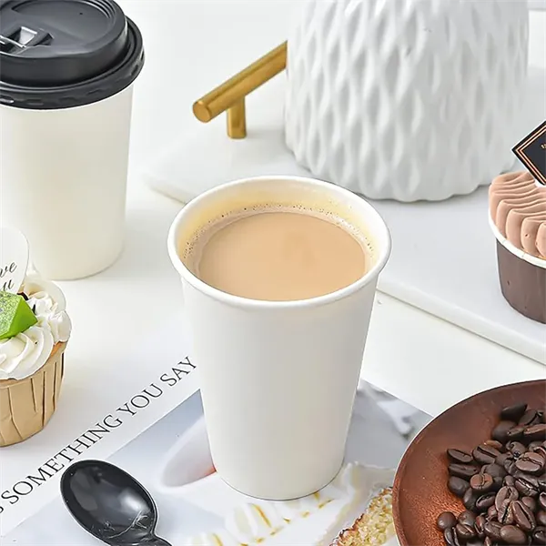 12oz. Reusable Coffee Mug With Lid Travel Plastic Cup - 12oz. Reusable Coffee Mug With Lid Travel Plastic Cup - Image 2 of 9