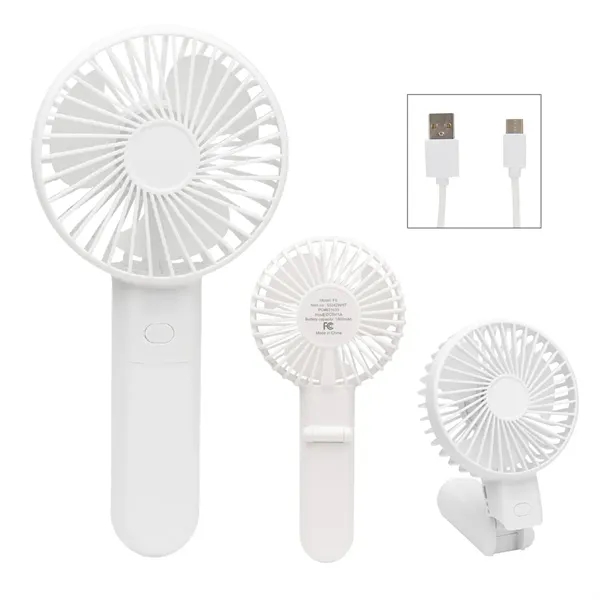 Bend & Snap Rechargeable Fan - Bend & Snap Rechargeable Fan - Image 4 of 4