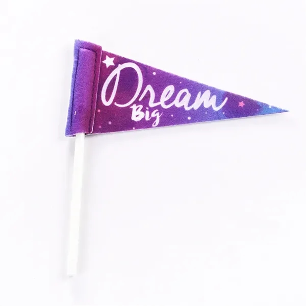 Full Color Mini Felt Pennant - Full Color Mini Felt Pennant - Image 1 of 4