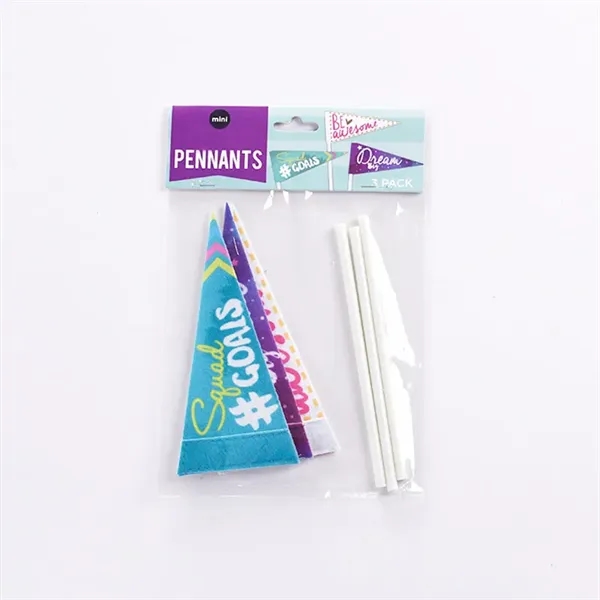 Full Color Mini Felt Pennant - Full Color Mini Felt Pennant - Image 2 of 4