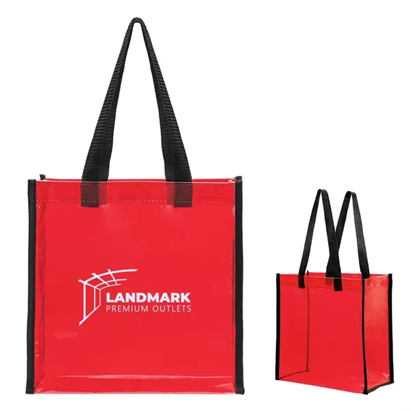 Colby Transparent Tote Bag - Colby Transparent Tote Bag - Image 4 of 6