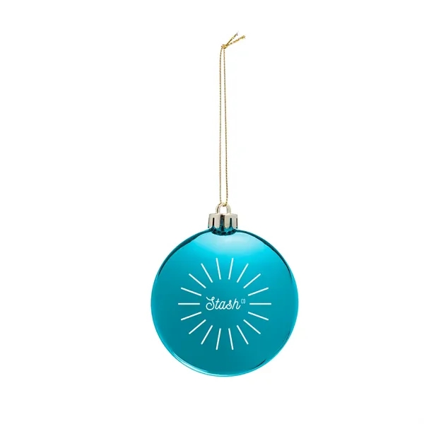 Chrome Round Disk Ornament - Chrome Round Disk Ornament - Image 1 of 14