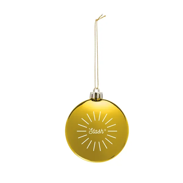 Chrome Round Disk Ornament - Chrome Round Disk Ornament - Image 2 of 14