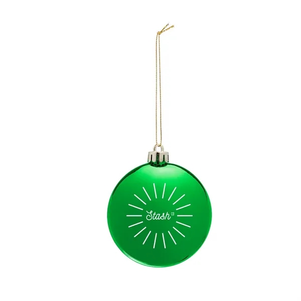 Chrome Round Disk Ornament - Chrome Round Disk Ornament - Image 3 of 14