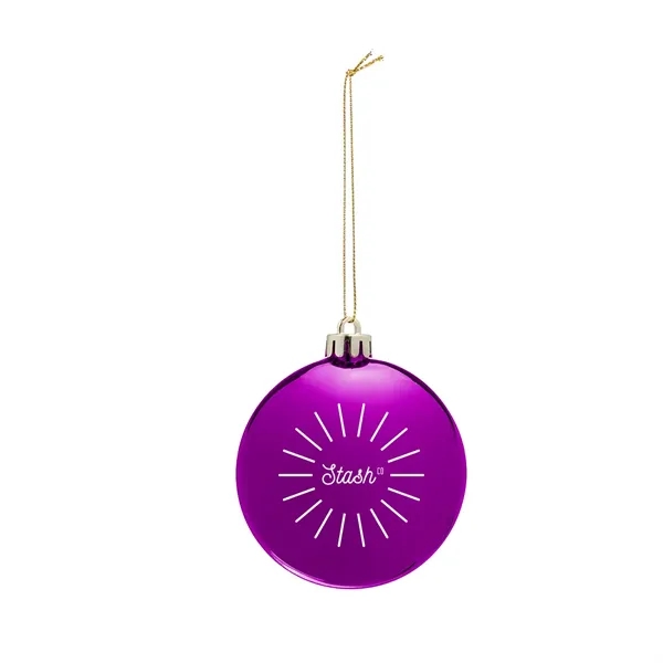 Chrome Round Disk Ornament - Chrome Round Disk Ornament - Image 4 of 14